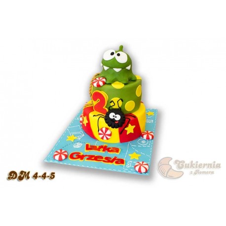 Tort z motywem gry "Cut the Rope"