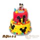 Tort z motywem Myszki Mickey