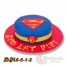 Tort z logo Supermana