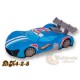 Tort w kształcie wyścigówki Hot Wheels