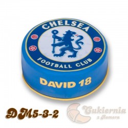 Tort z logo klubu Chelsea
