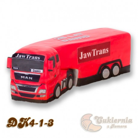 Tort w kształcie tira