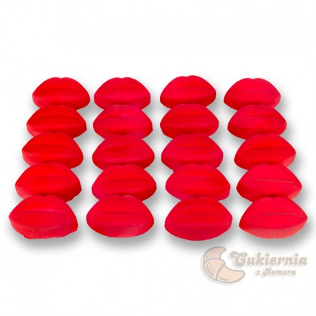 Monoporcja - truskawkowe usta