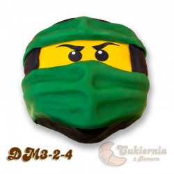 Tort w kształcie głowy Lego Ninjago