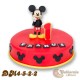 Tort z figurką Myszki Mickey