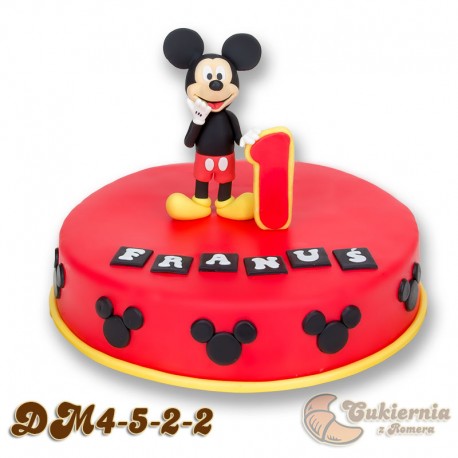 Tort z figurką Myszki Mickey
