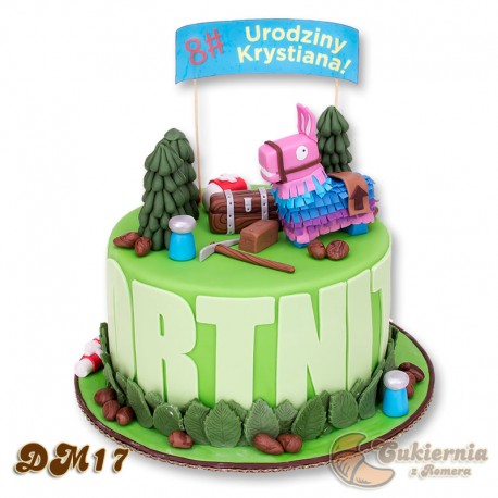 Tort z motywem gry ''Fortnite''