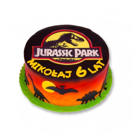 Tort z motywem Jurassic World