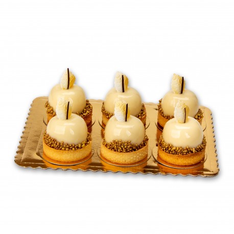 Monoporcja białe jabłuszko